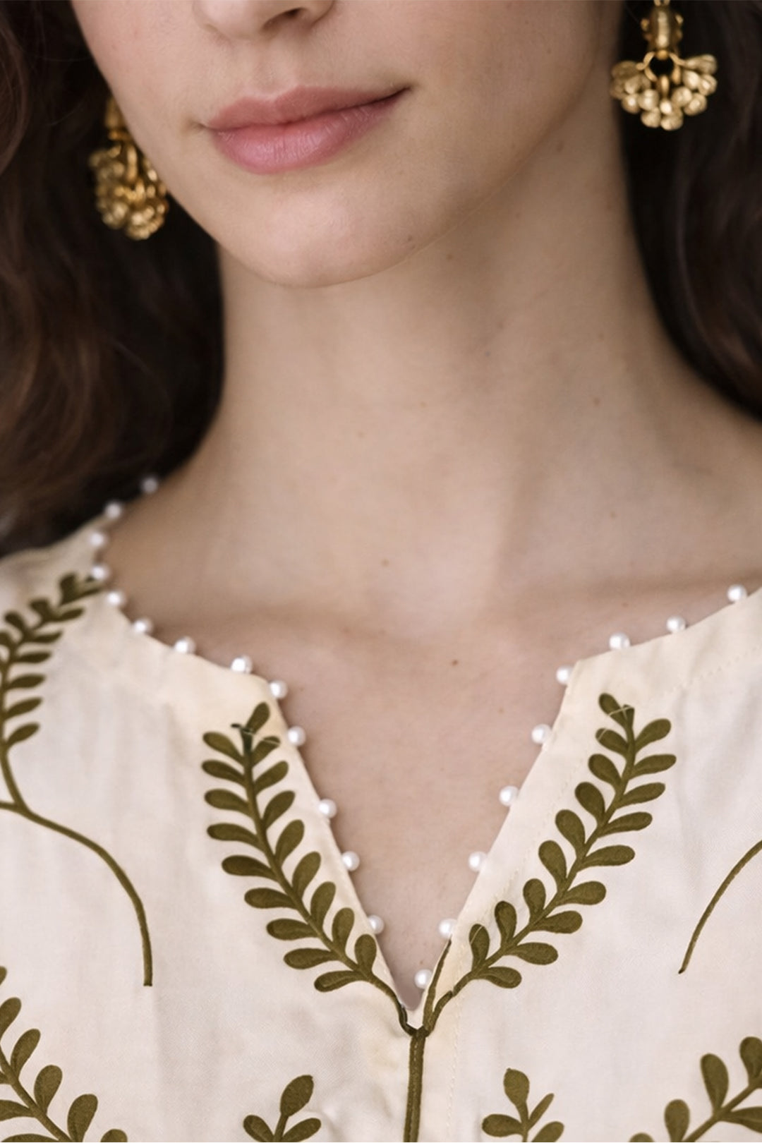 Celeste Olive Kaftan