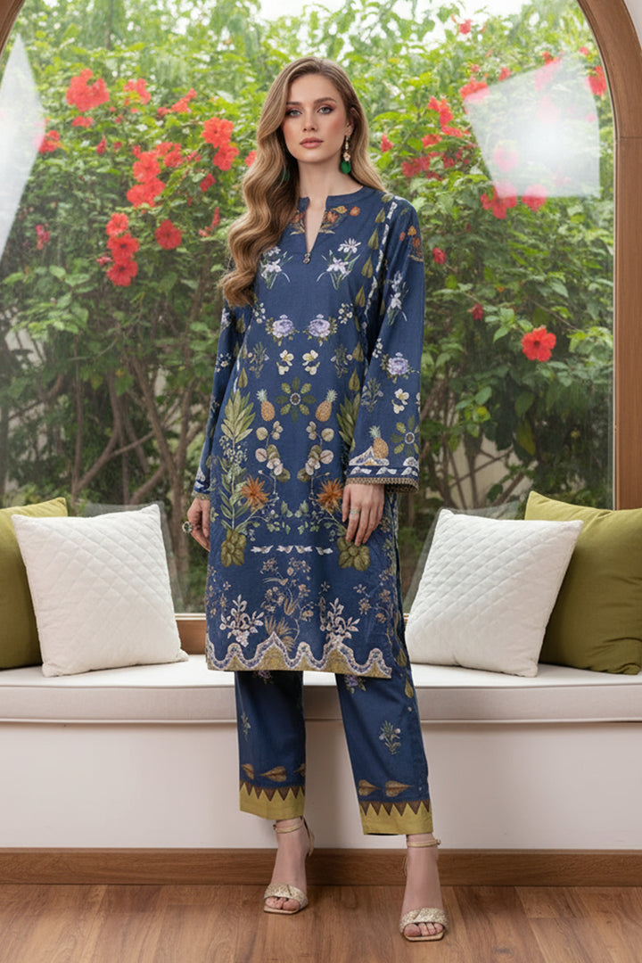 2 Piece Printed  Suit - 56