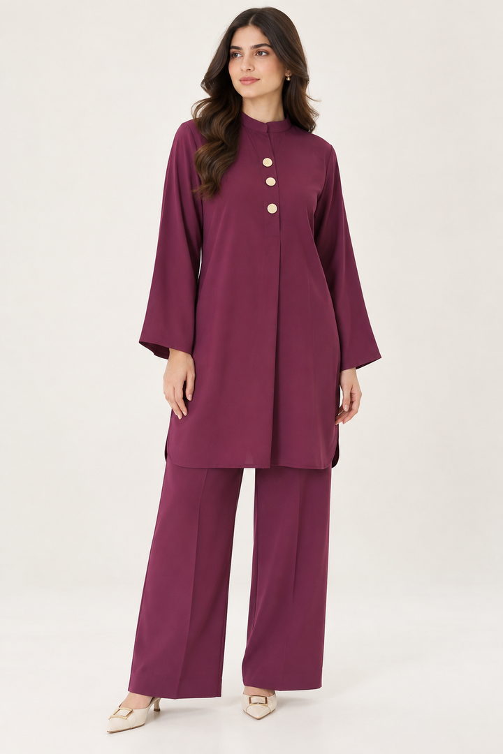 Burgundy Co-ord