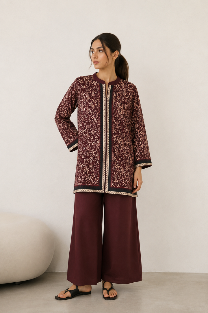Burgundy Heritage Shirt