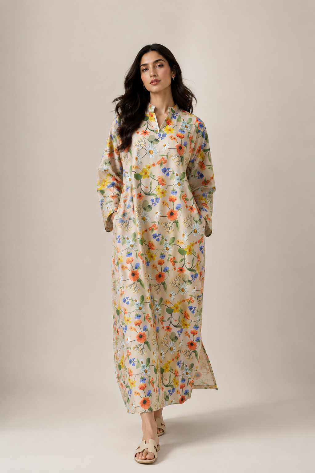 Floral Reverie Kaftan