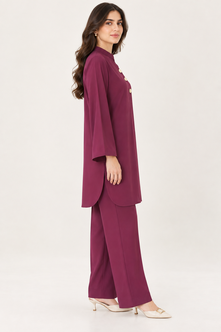 Burgundy Co-ord