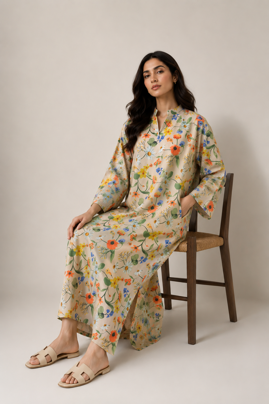 Floral Reverie Kaftan