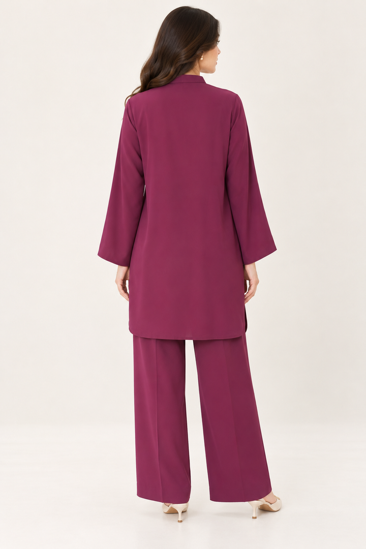 Burgundy Co-ord