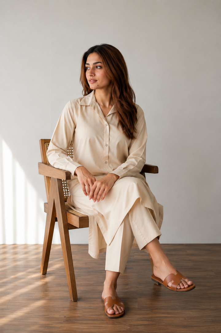 Beige Aura Shirt