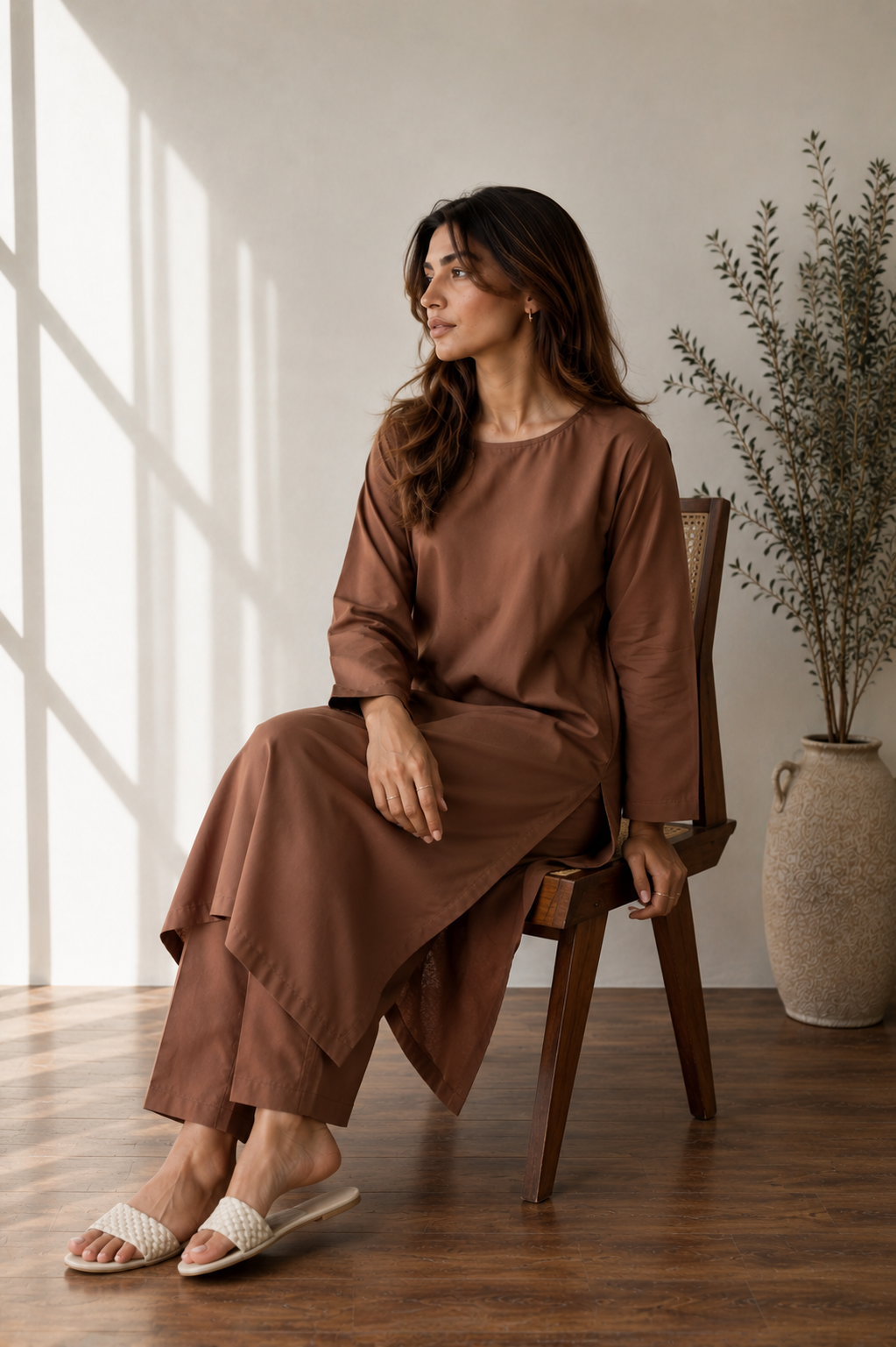 Mocha Brown Co-ord set