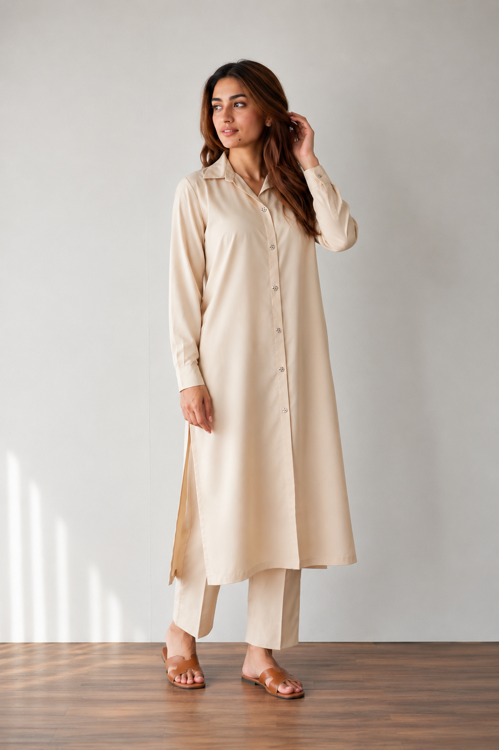Beige Aura Shirt