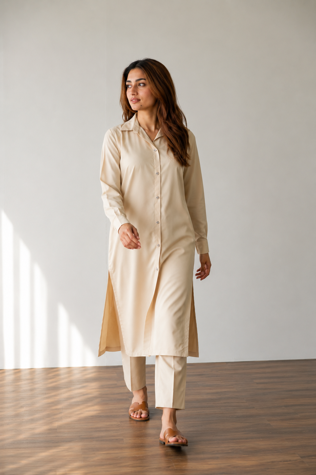 Beige Aura Shirt