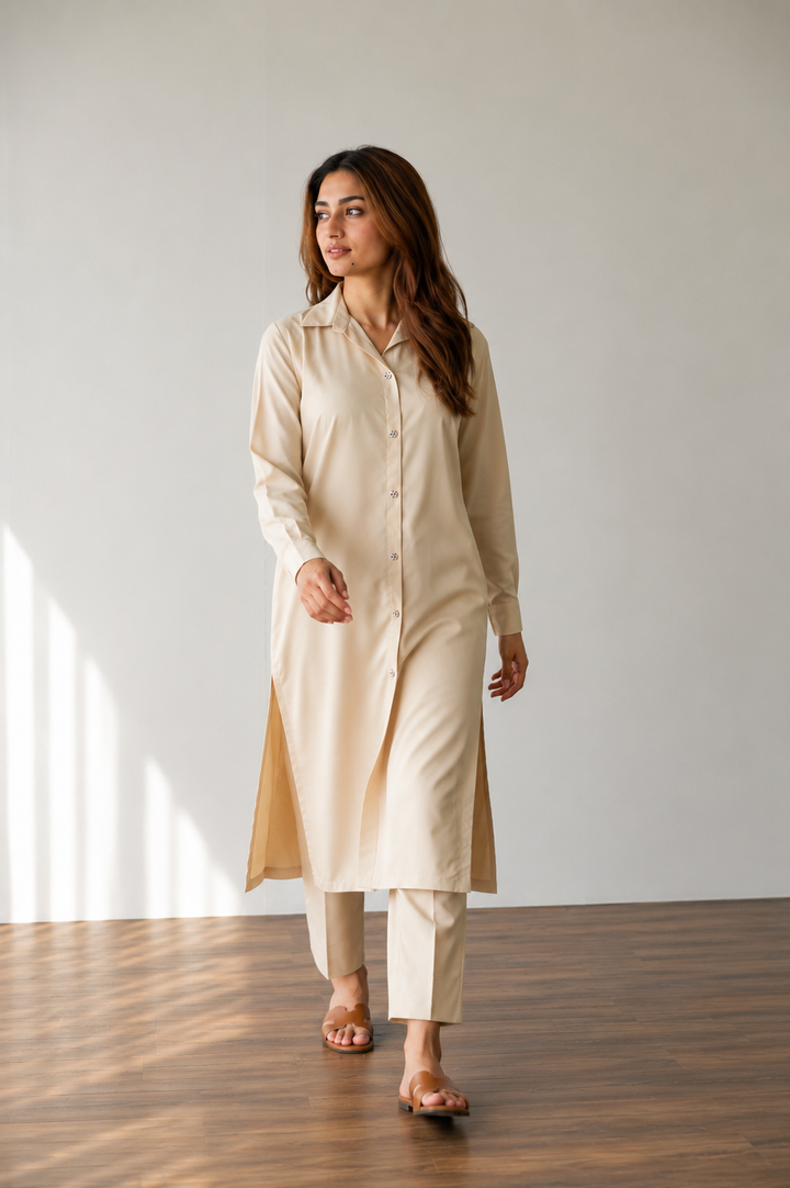 Beige Aura Shirt