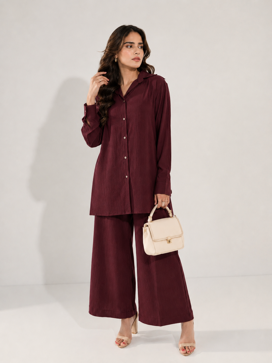 Button-Down Co Ord Set - 03
