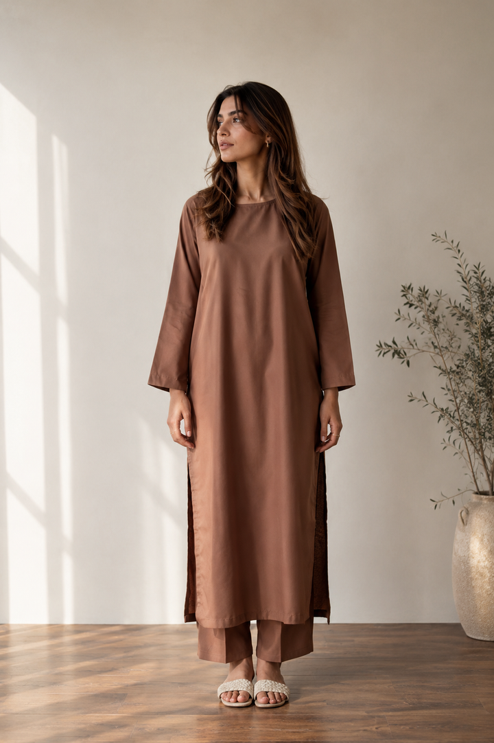 Mocha Brown Co-ord set