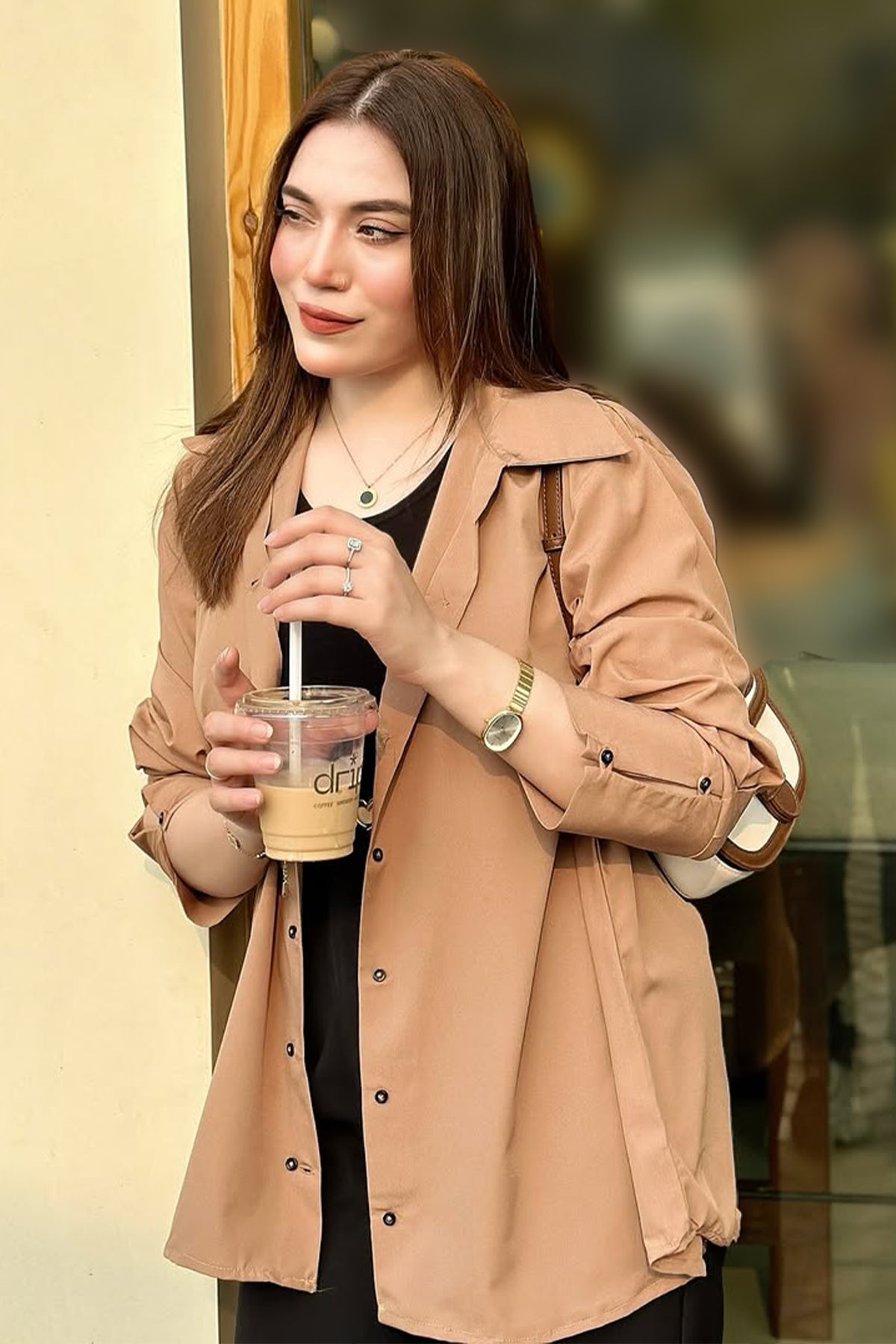 Pastel Brown Top