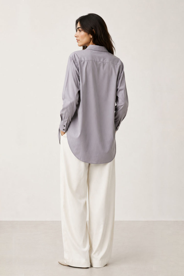 Lavender Grey Shirt