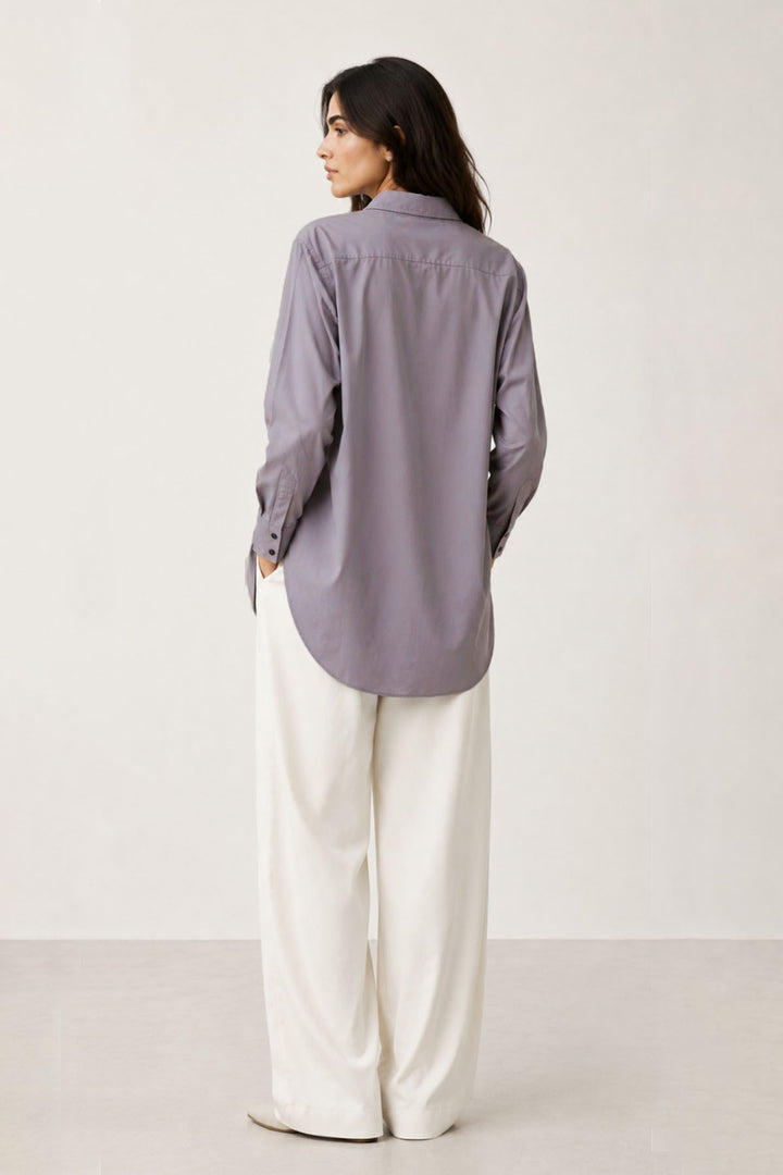 Lavender Grey Shirt
