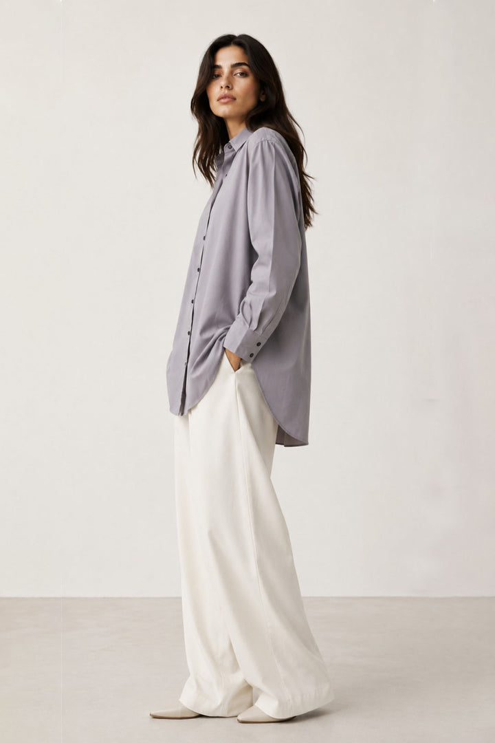 Lavender Grey Shirt