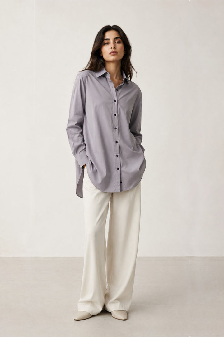 Lavender Grey Shirt