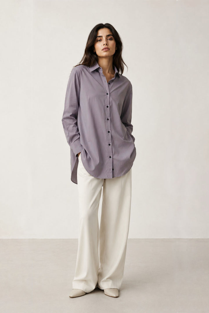 Lavender Grey Shirt