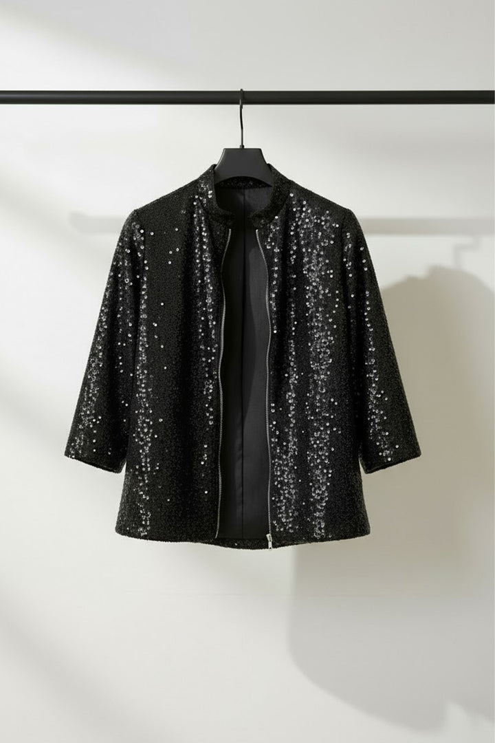 Black Sequin Jacket