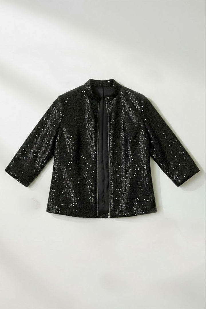 Black Sequin Jacket