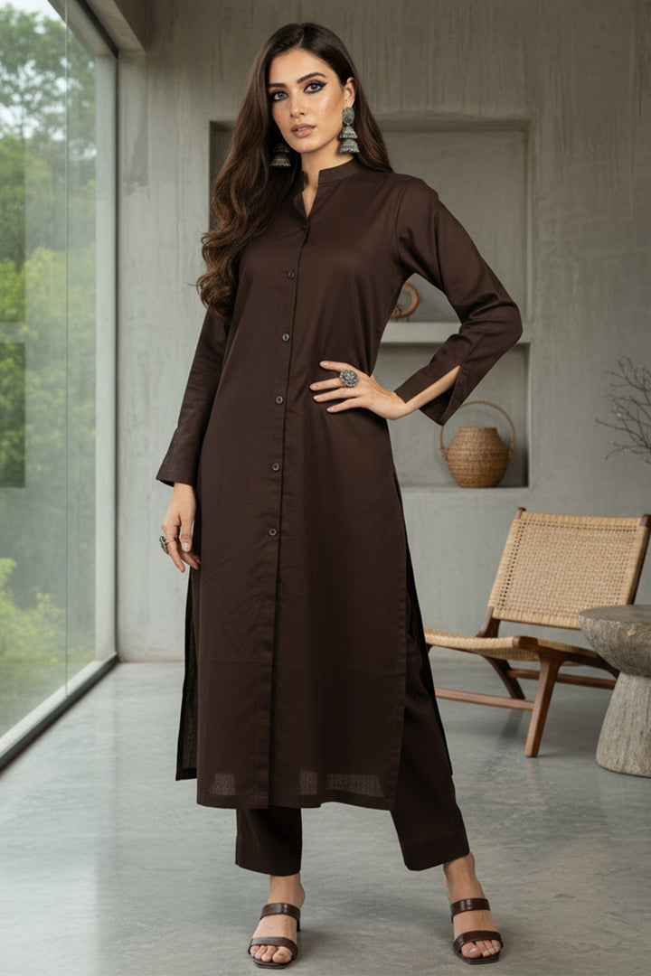 Khaddar Dress - 07