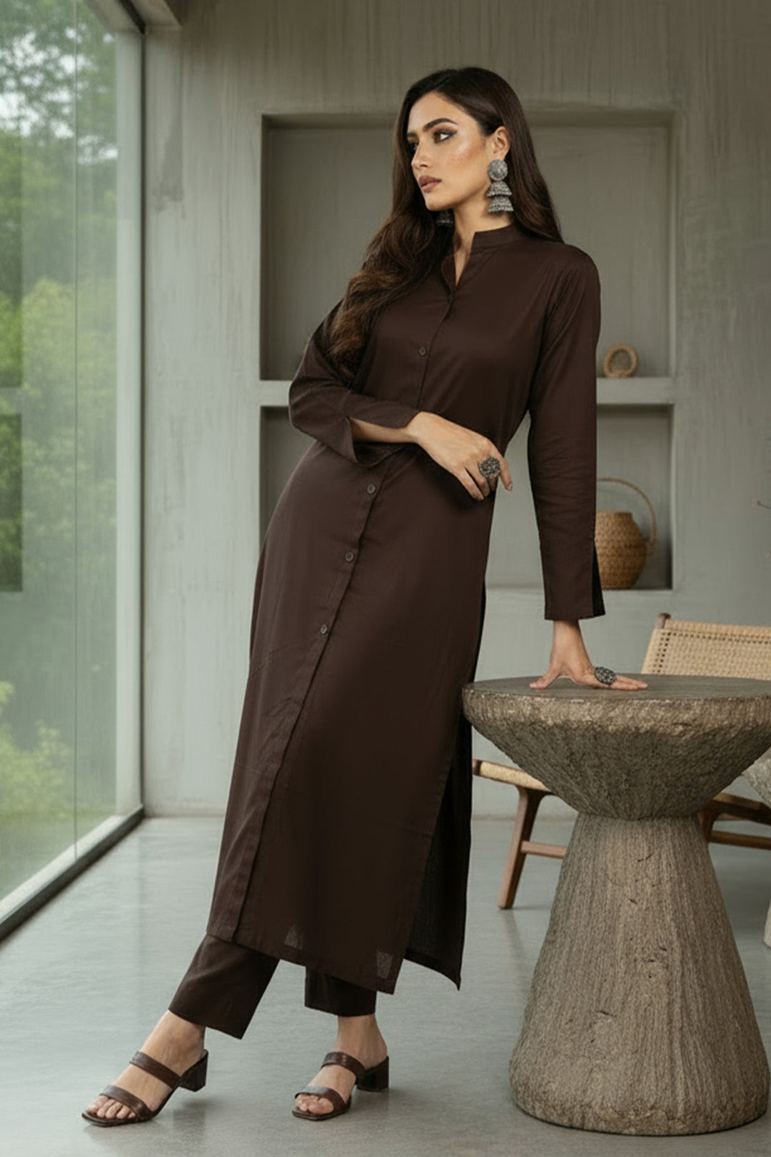 Khaddar Dress - 07