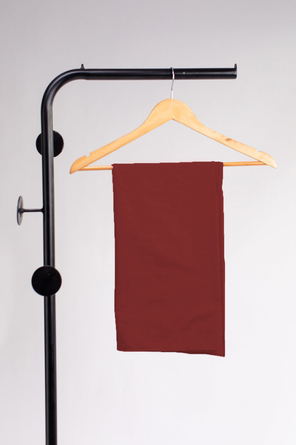 Maroon Cambric Scarf - Peach Republic