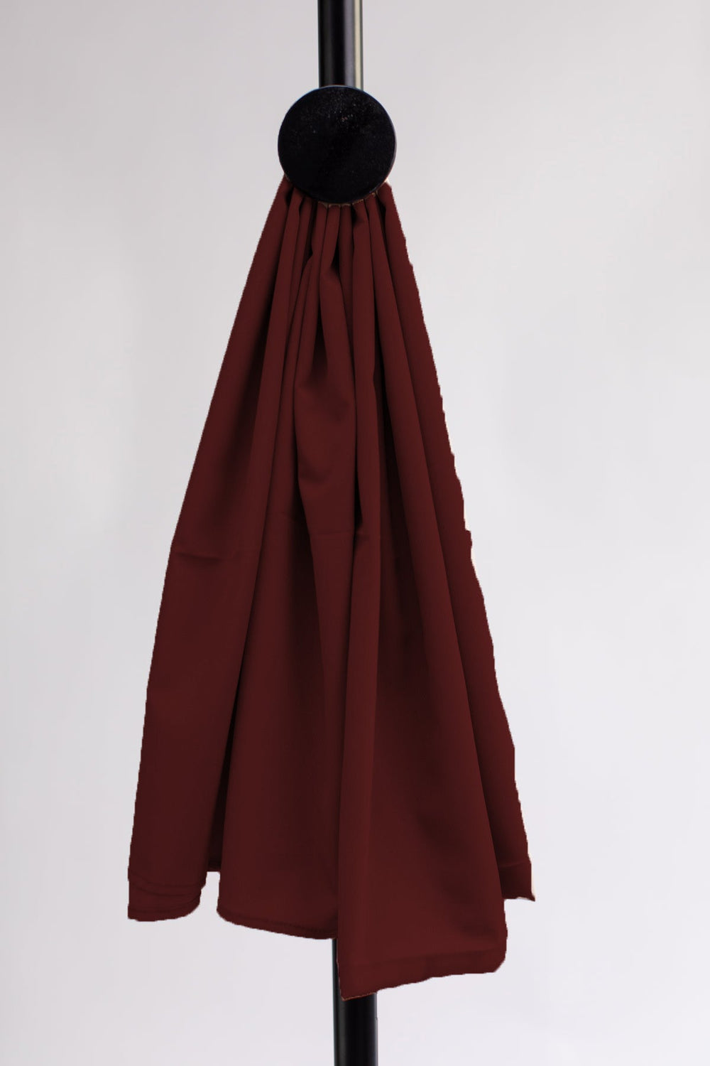 Maroon Plain Scarf - Peach Republic