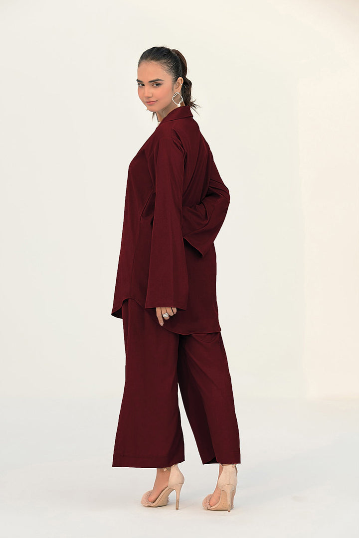 Maroon Tunic - 01 - Peach Republic