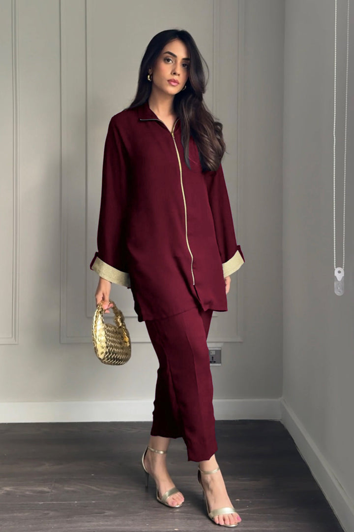 Zipper Co Ord Set - 002