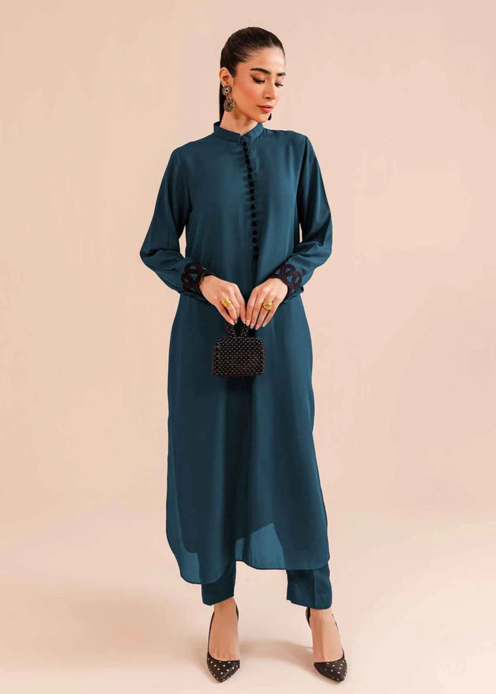 Teal Lace Dress