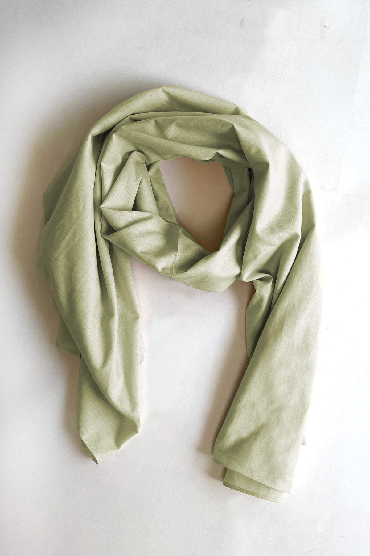 Mint Cambric Scarf - Peach Republic