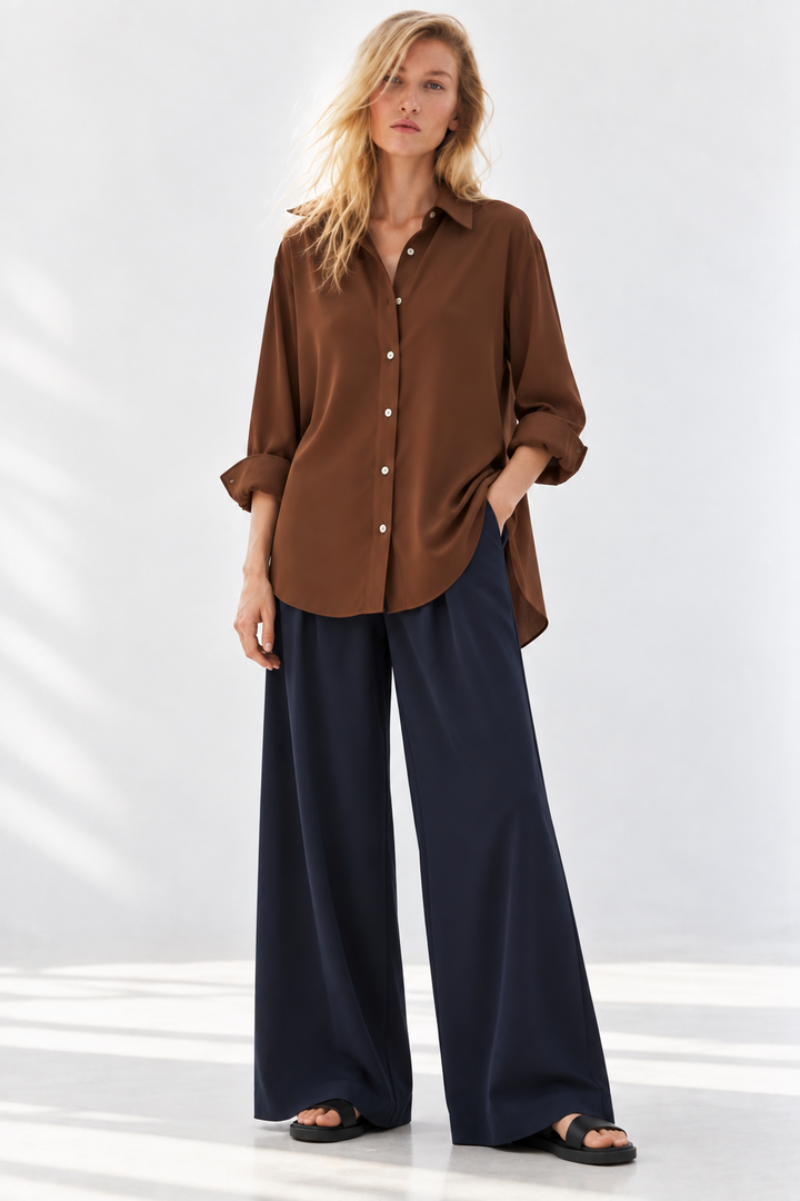 Mocha Muse Shirt, front view