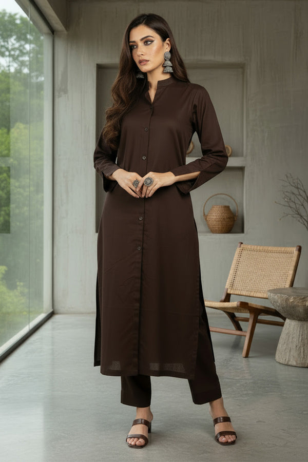 Khaddar Dress - 07