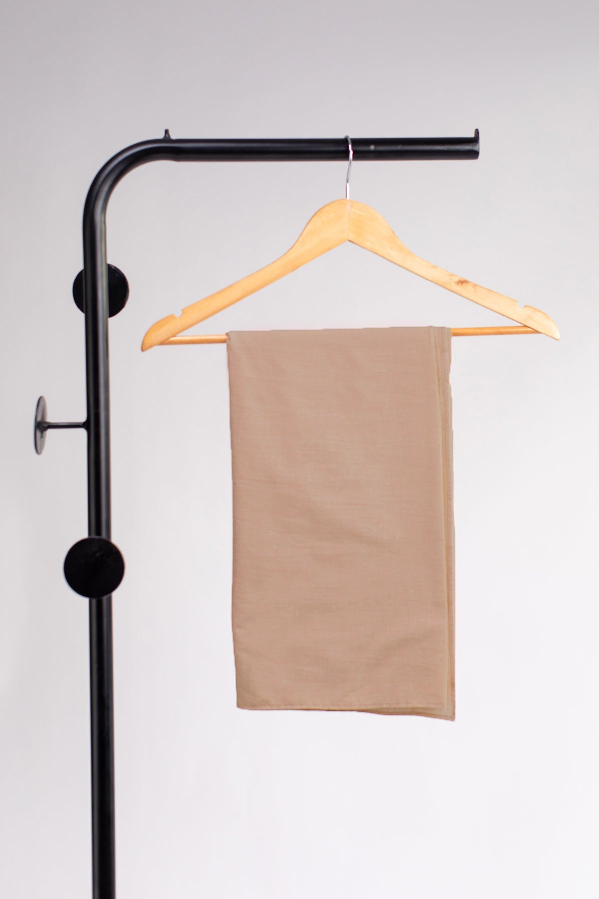 Pastel Brown Cambric Scarf - Peach Republic