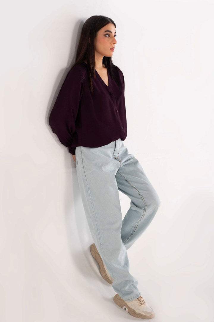 Plum Top - 01 - Peach Republic