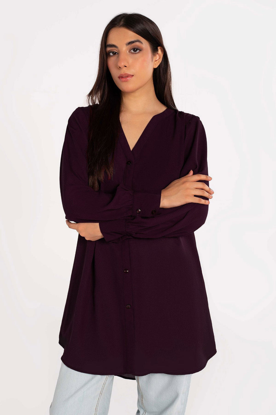 Plum Top - 01 - Peach Republic