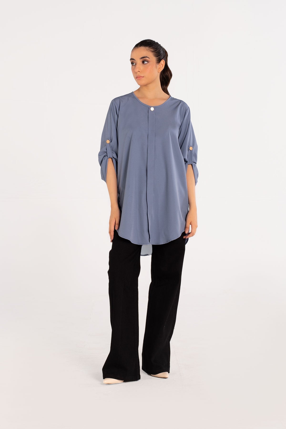 Powder Blue Top - 01 - Peach Republic