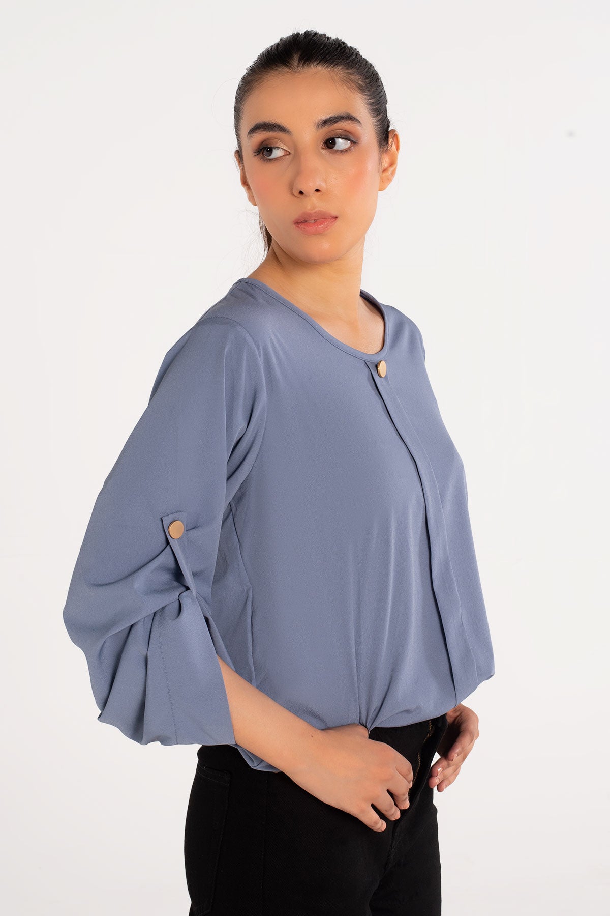 Powder Blue Top - 01 - Peach Republic