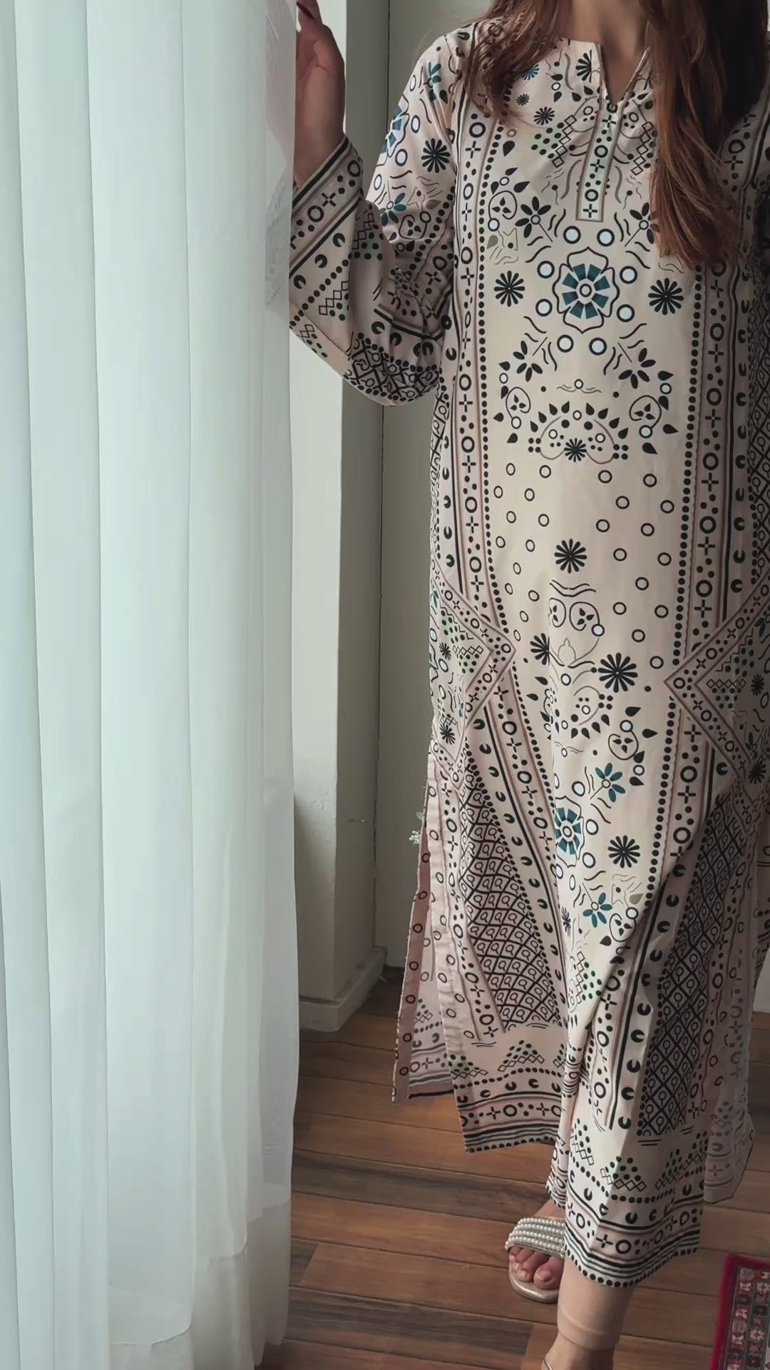 Ivory Heritage Kaftan