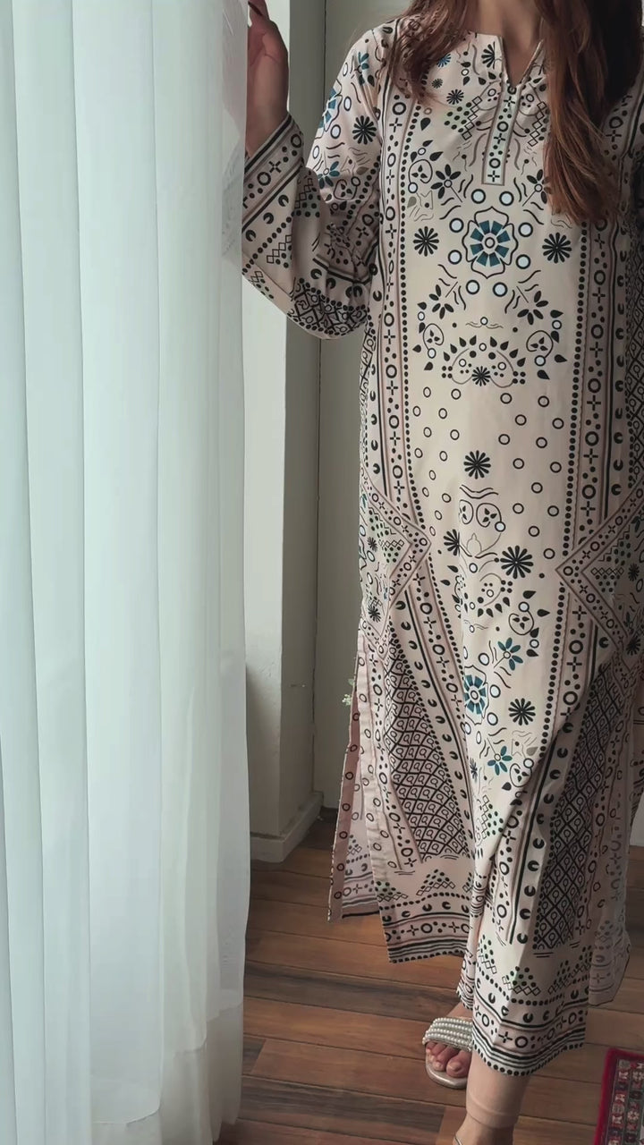 Ivory Heritage Kaftan