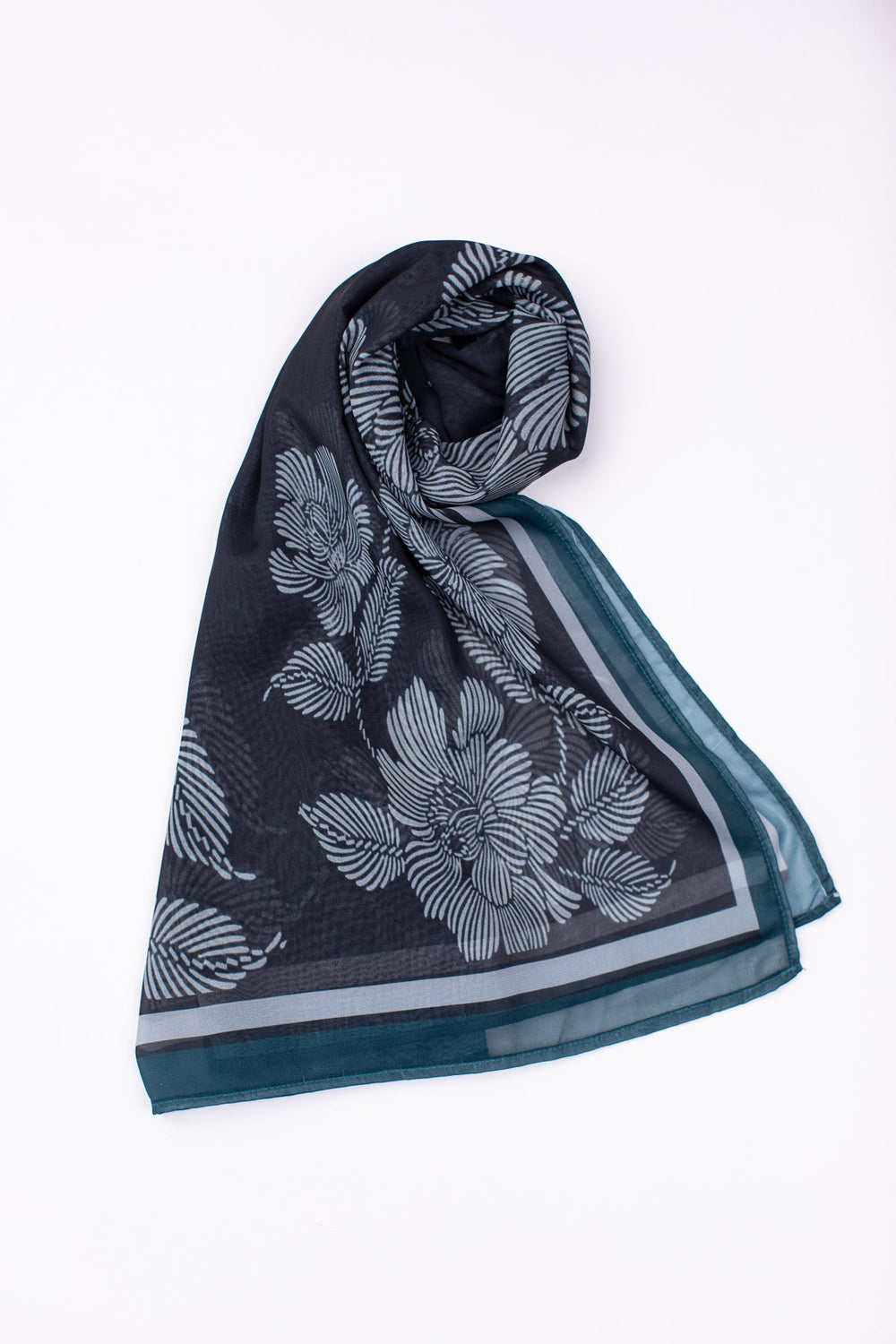 Printed Scarf - 04 - Peach Republic