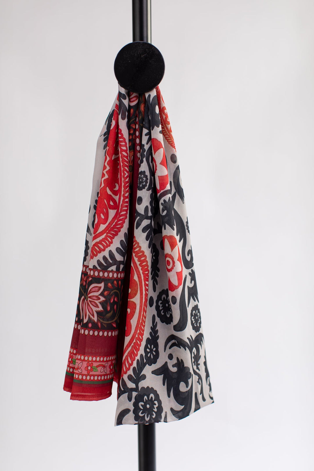 Printed Scarf - 08 - Peach Republic