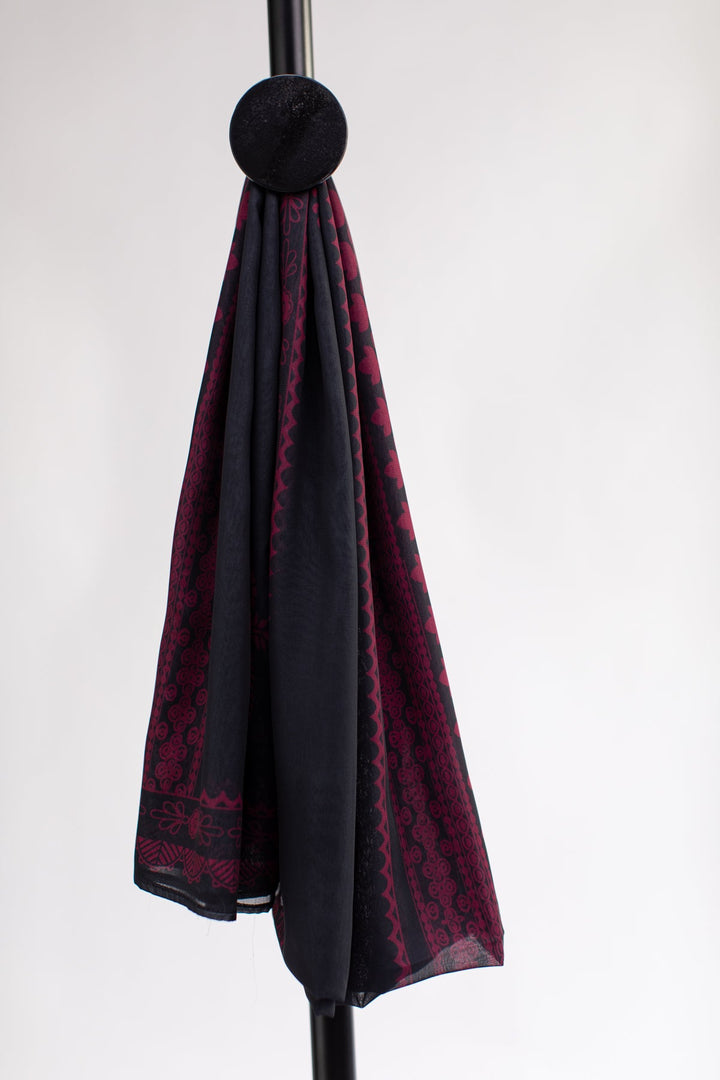 Printed Scarf - 09 - Peach Republic