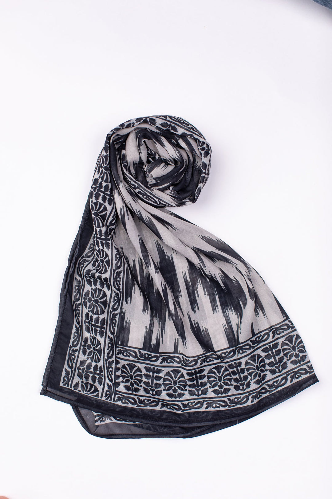 Printed Scarf - 10 - Peach Republic