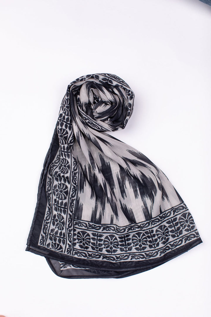 Printed Scarf - 10 - Peach Republic