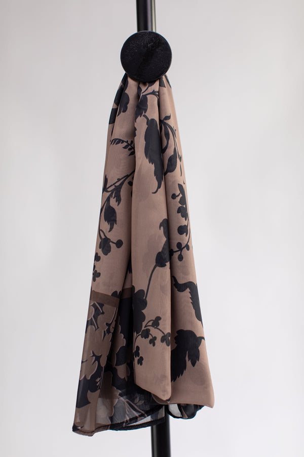 Printed Scarf - 14 - Peach Republic