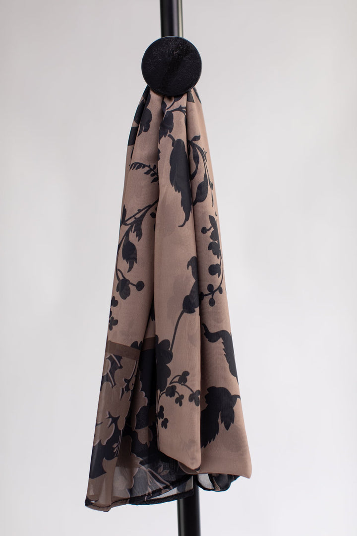 Printed Scarf - 14 - Peach Republic