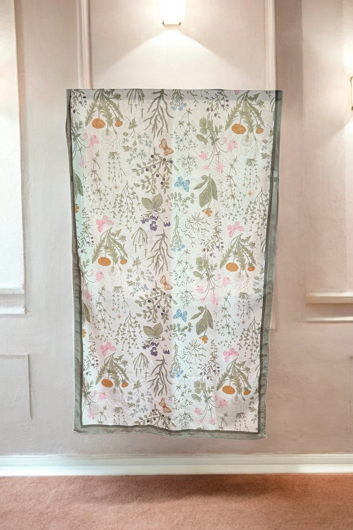 Printed Scarf - 24 - Peach Republic