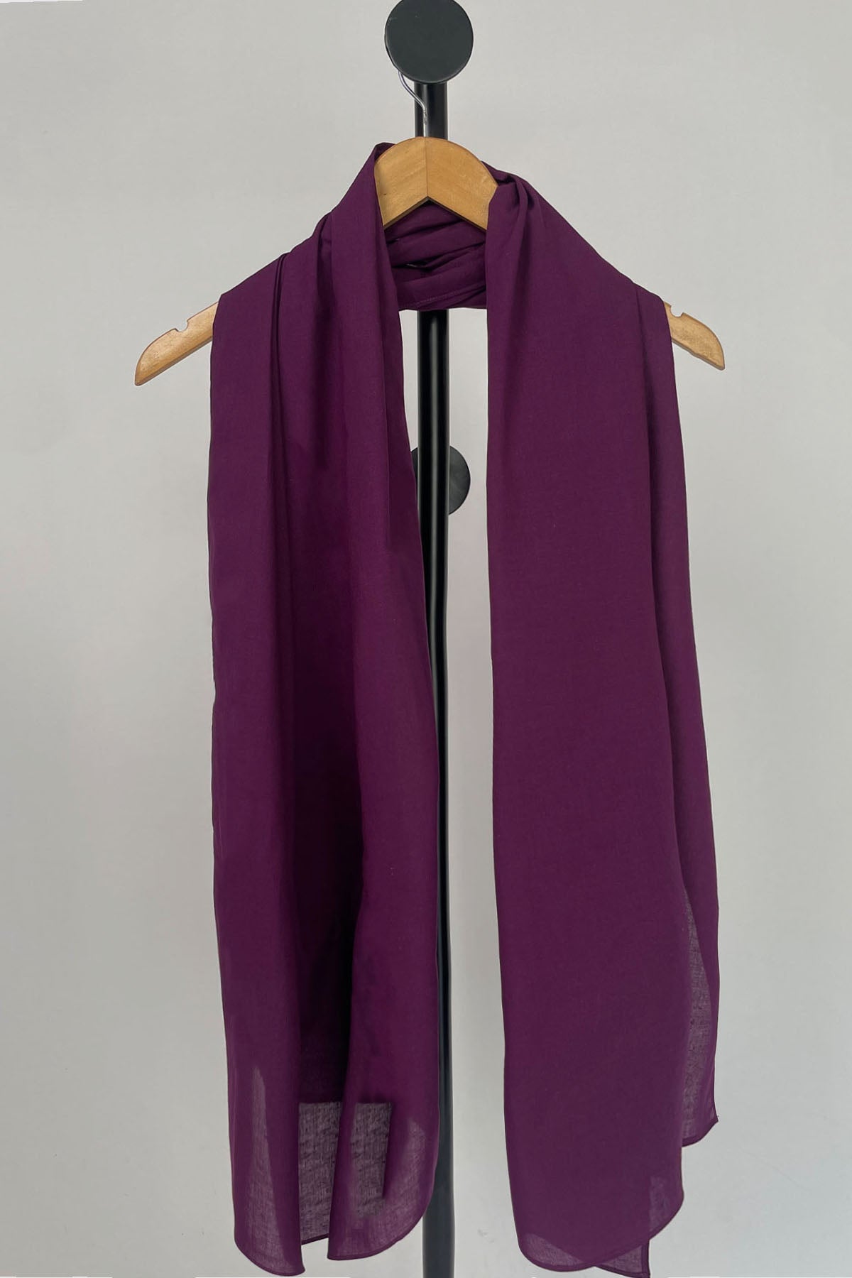 Purple Cambric Scarf - Peach Republic