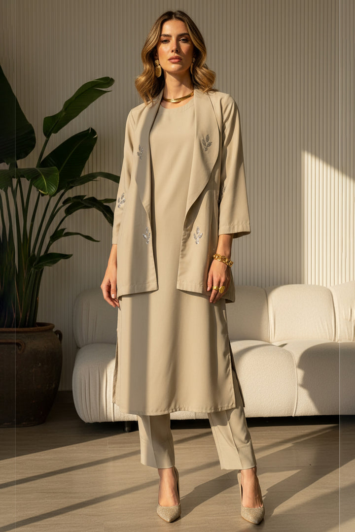 3 Pcs Layered Dress - 001